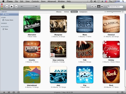 iTunes 8 screenshot